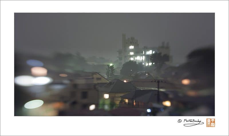 Tokyo Rainstorm with the Lensbaby Composer