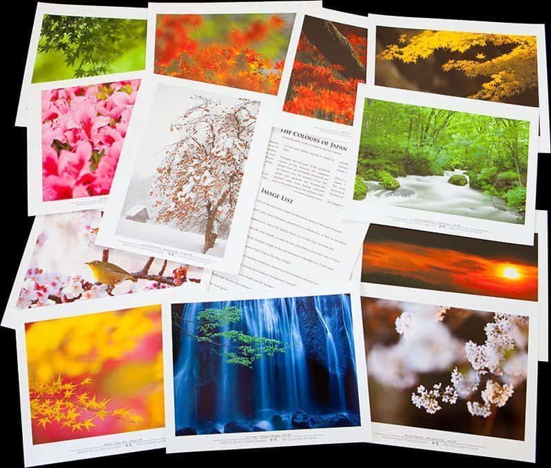 The Colours of Japan Folio Prints