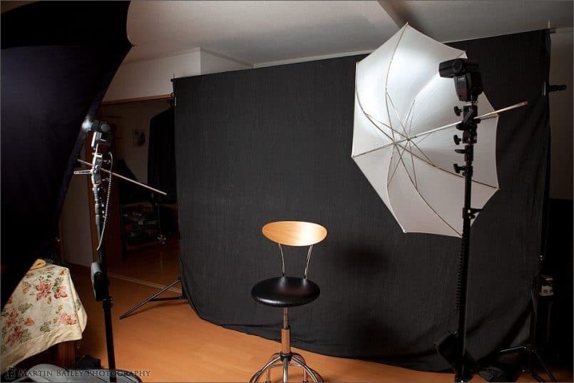 Portrait Shoot Setup