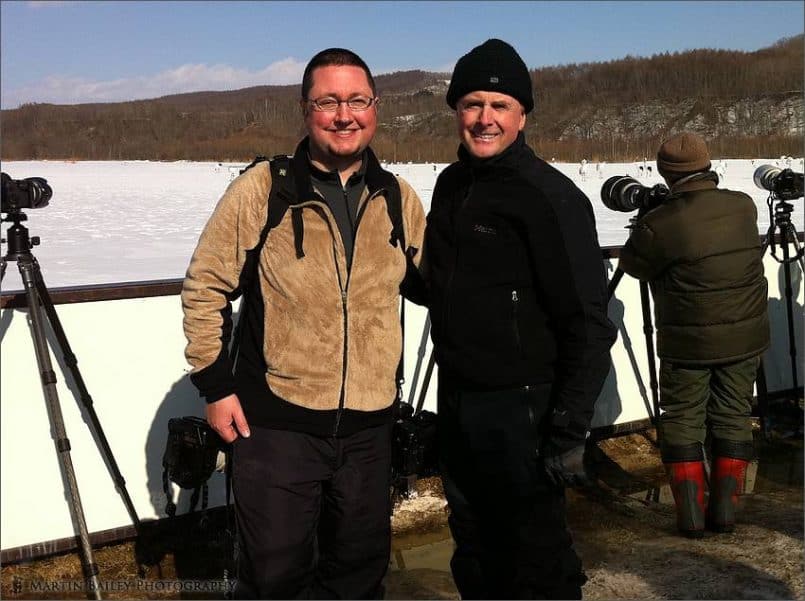 Martin with Art Wolfe