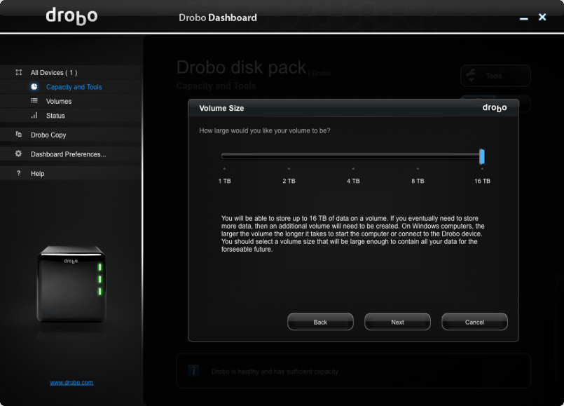 Create a 16TB Volume!