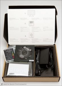 Drobo Box Contents