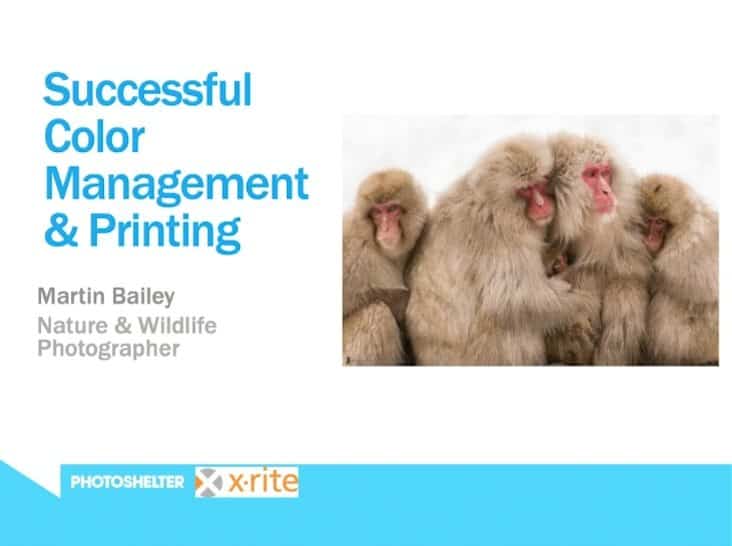 Podcast 344 : Successful Color Management and Printing Webinar