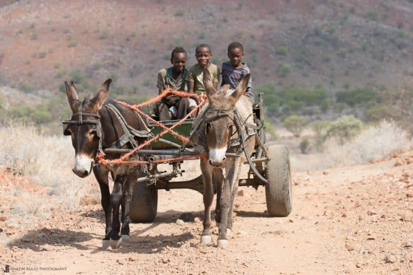 Three Boys on Damara Ferrari