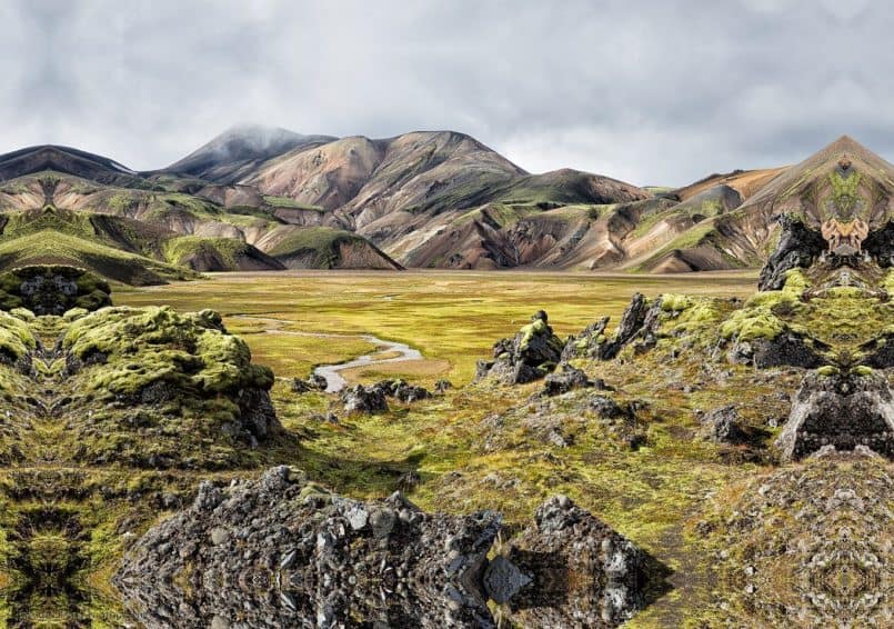 Landmannalaugar for 20x30" Gallery Wrap