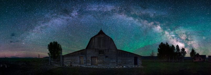 North Moulton Barn Milky Way