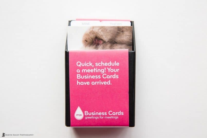 Moo Business Cards Box