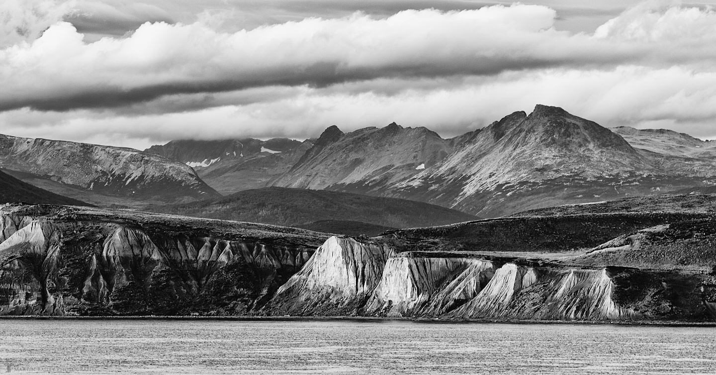 Cliffs Along the Beagle Channel