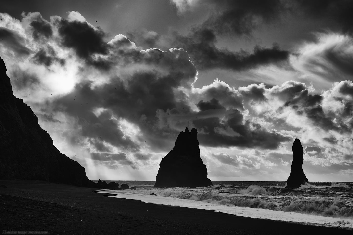 Reynisdrangar - Basalt Sea Stacks