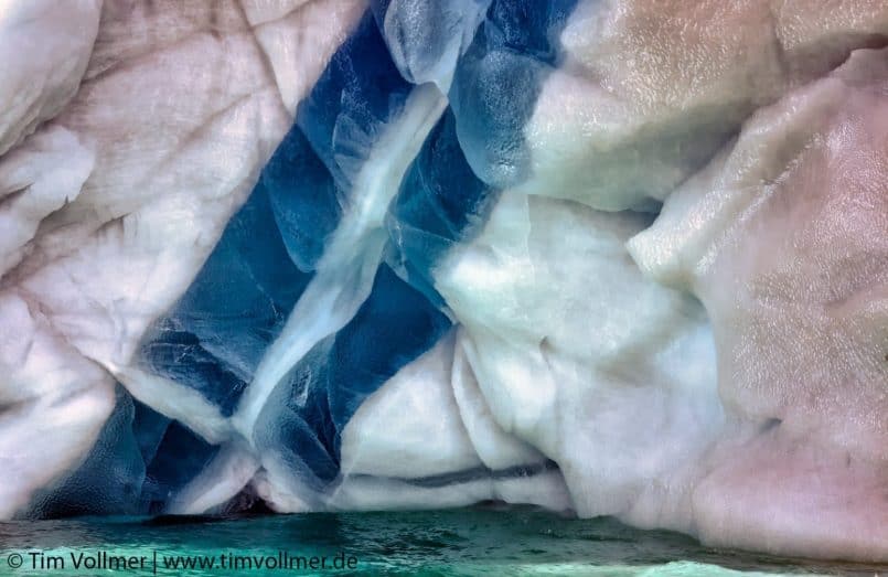 Blue Ice Stripes