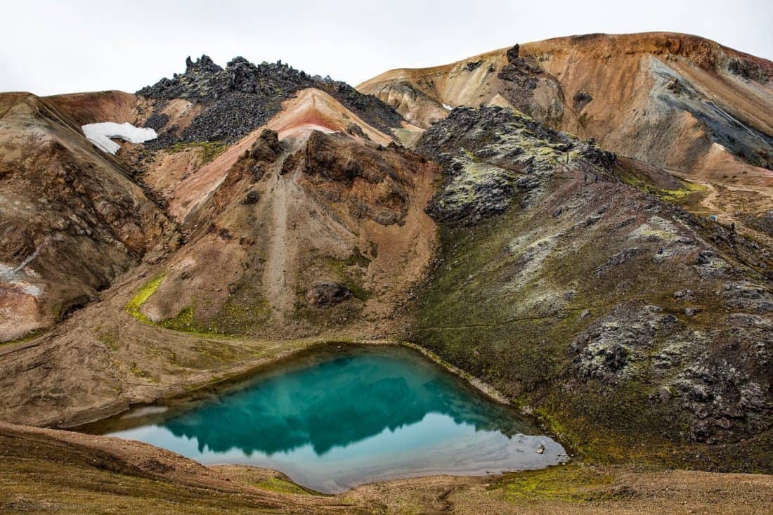 Lake near Landmannalaugar