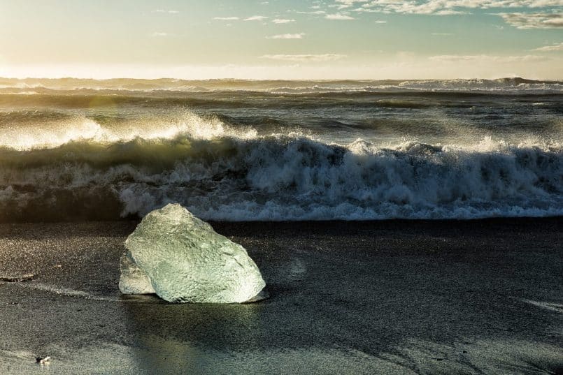 Ice on Beach