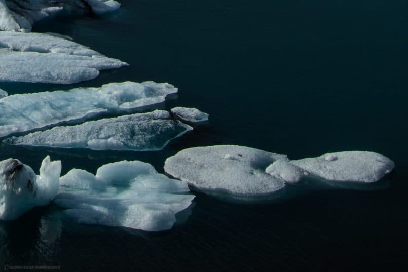 Jökulsárlón Glacial Lagoon 100% Crop