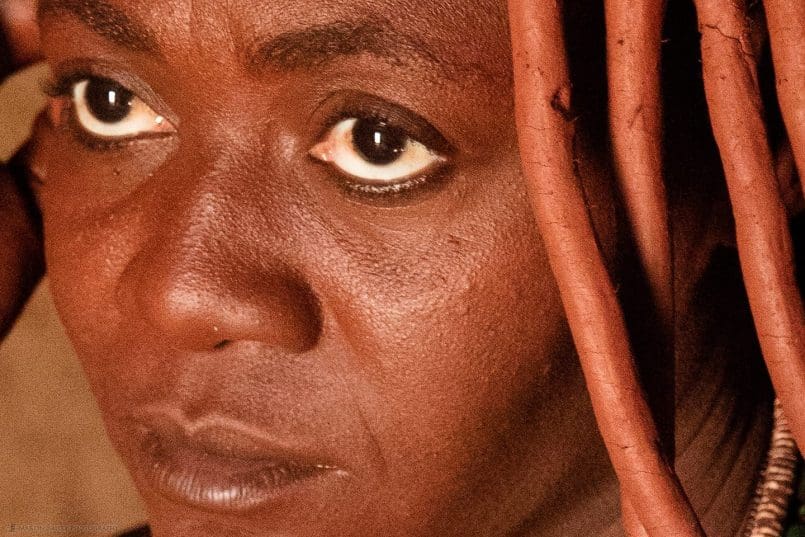 Himba Lady 100% Crop