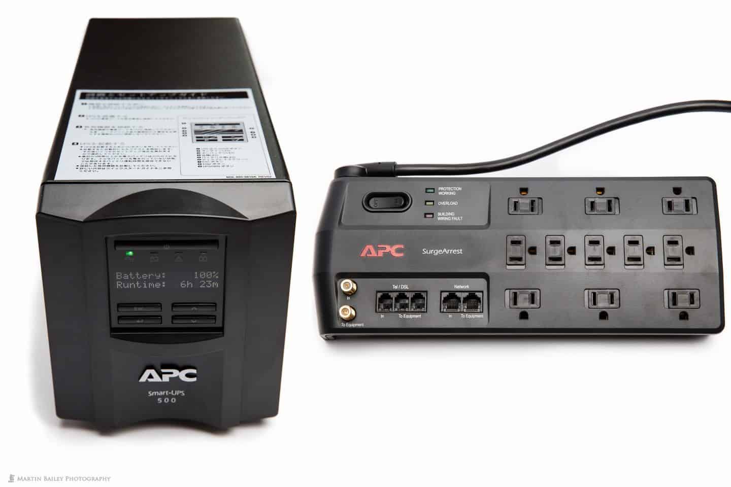 APC Smart UPS 500J and SurgeArrest Power Strip