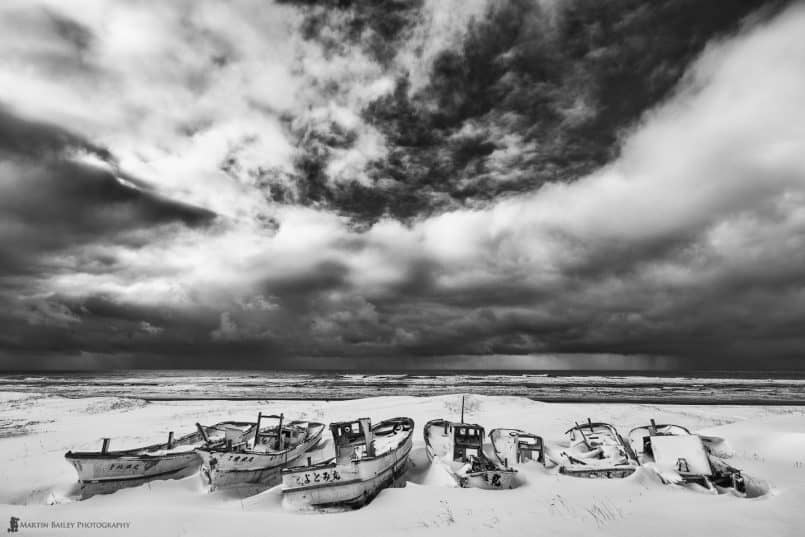 Boat Graveyard #2 - Silver Efex Pro