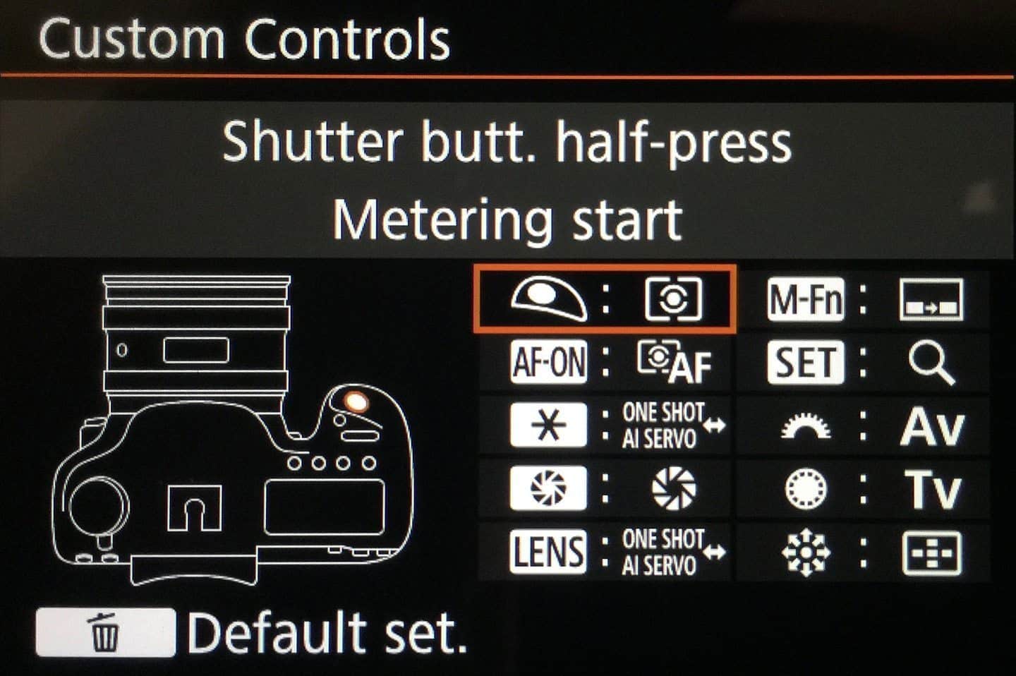 Martin’s Canon EOS 5Ds R Camera Settings