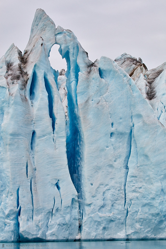 Ice Fissure - Knud Rasmussen Glacier