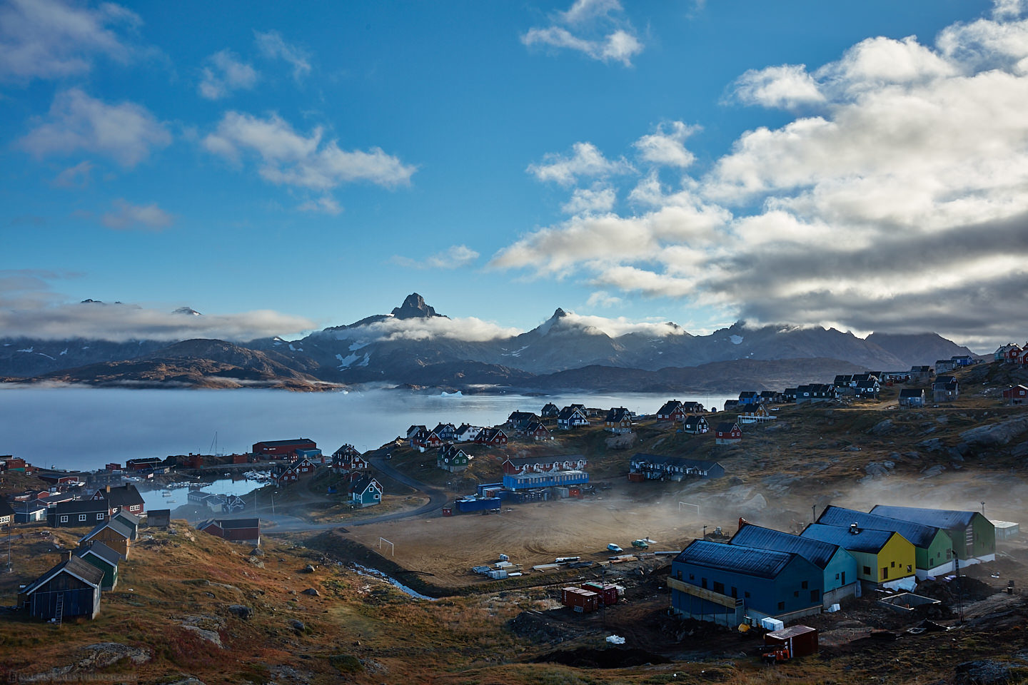 Tasiilaq in Mist