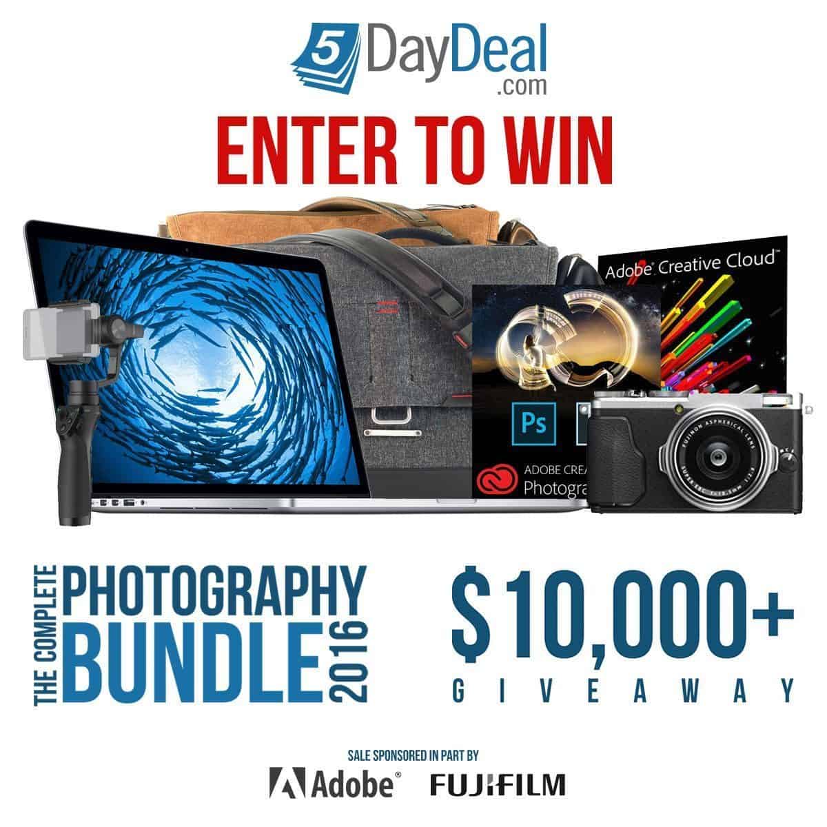 5DayDeal – The Complete Photography Bundle 2016 is Coming!