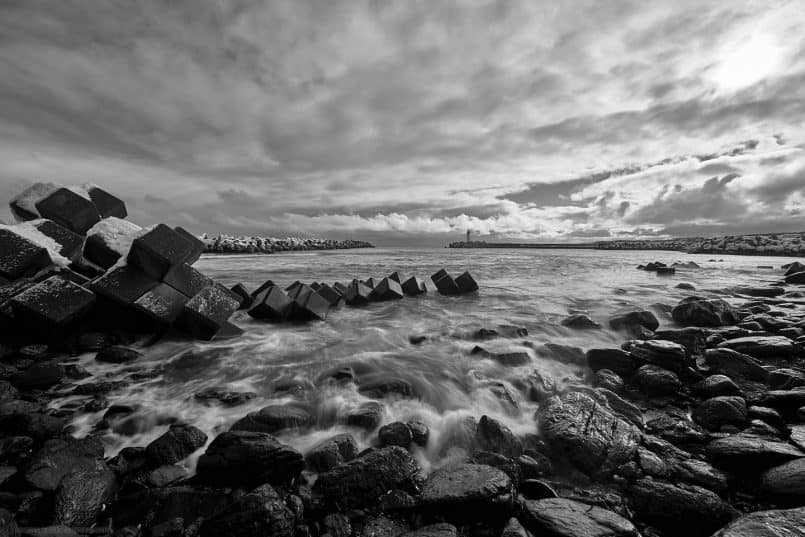 Rocky Beach and Tetrapods