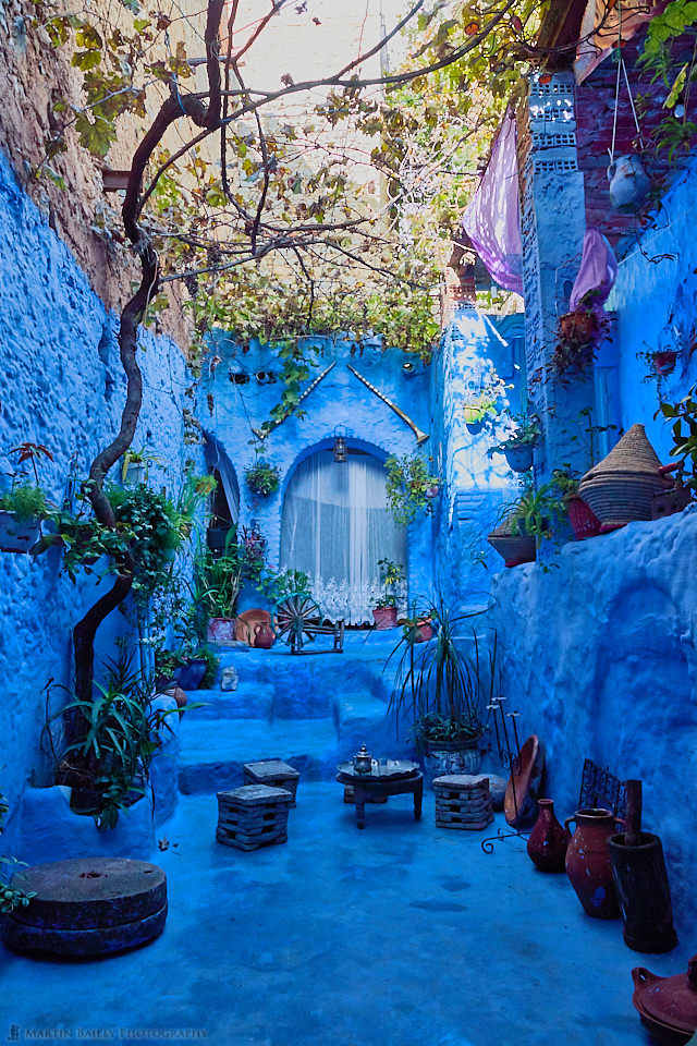 Chefchaouen Courtyard