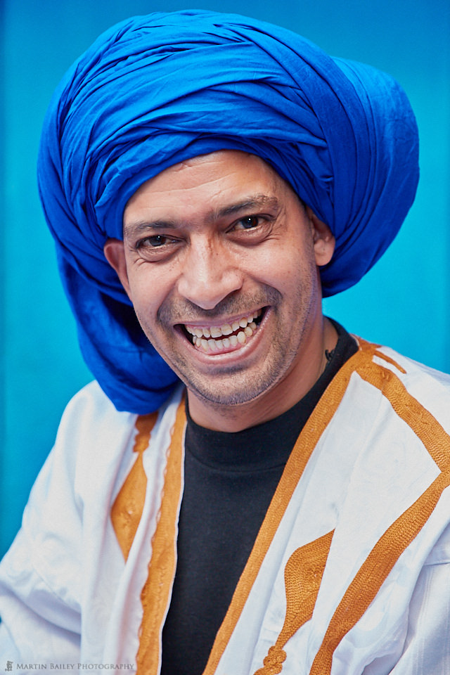 Blue Turban Man