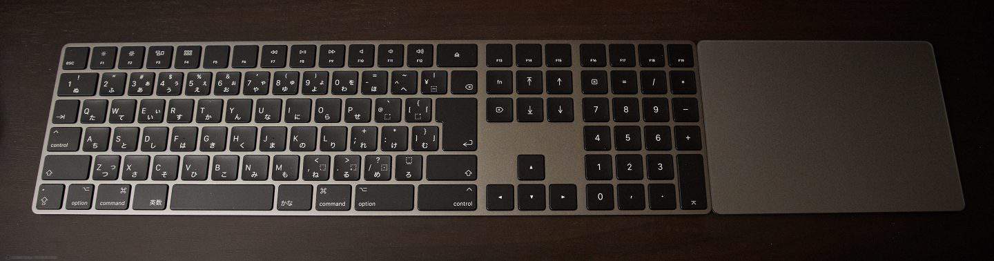 Space Gray Magic Keyboard and Magic Trackpad 2