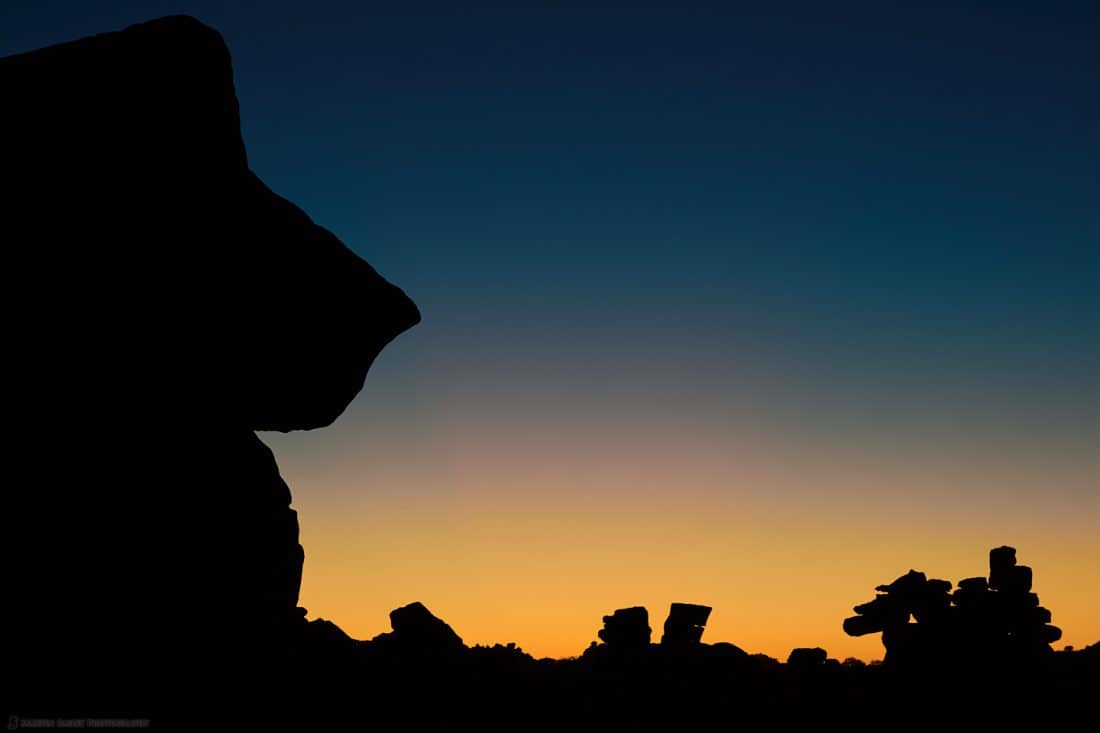 Dawn Faces at Giant's Playground