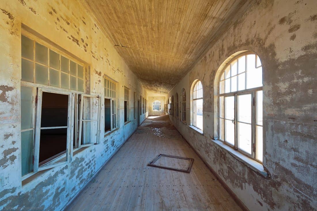 Kolmanskop School Corridor