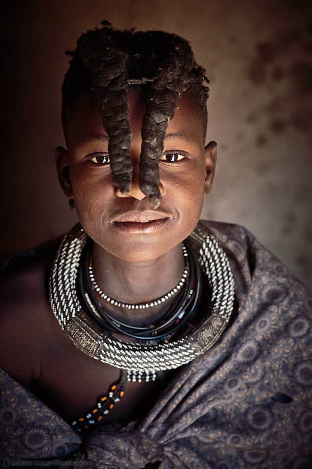 Himba Young Girl in Shawl