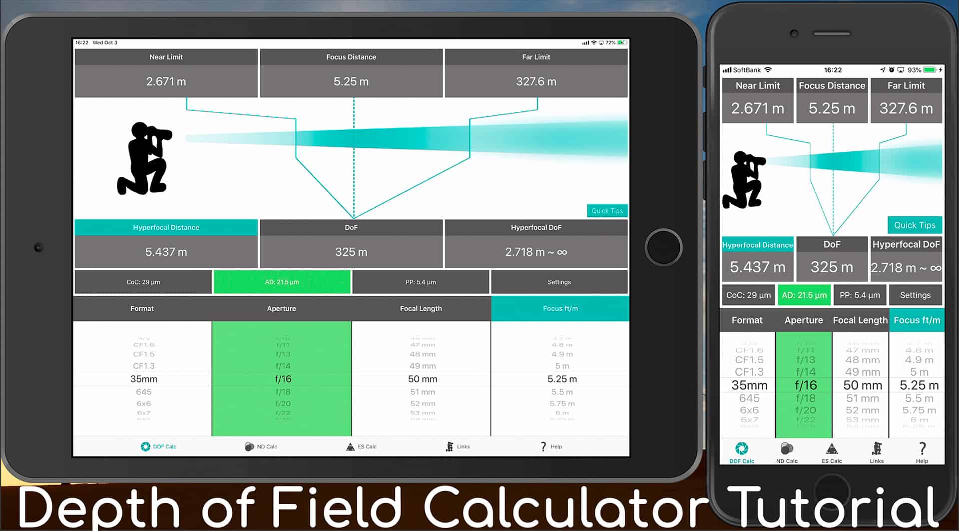 Depth of Field Tutorial Video Screenshot