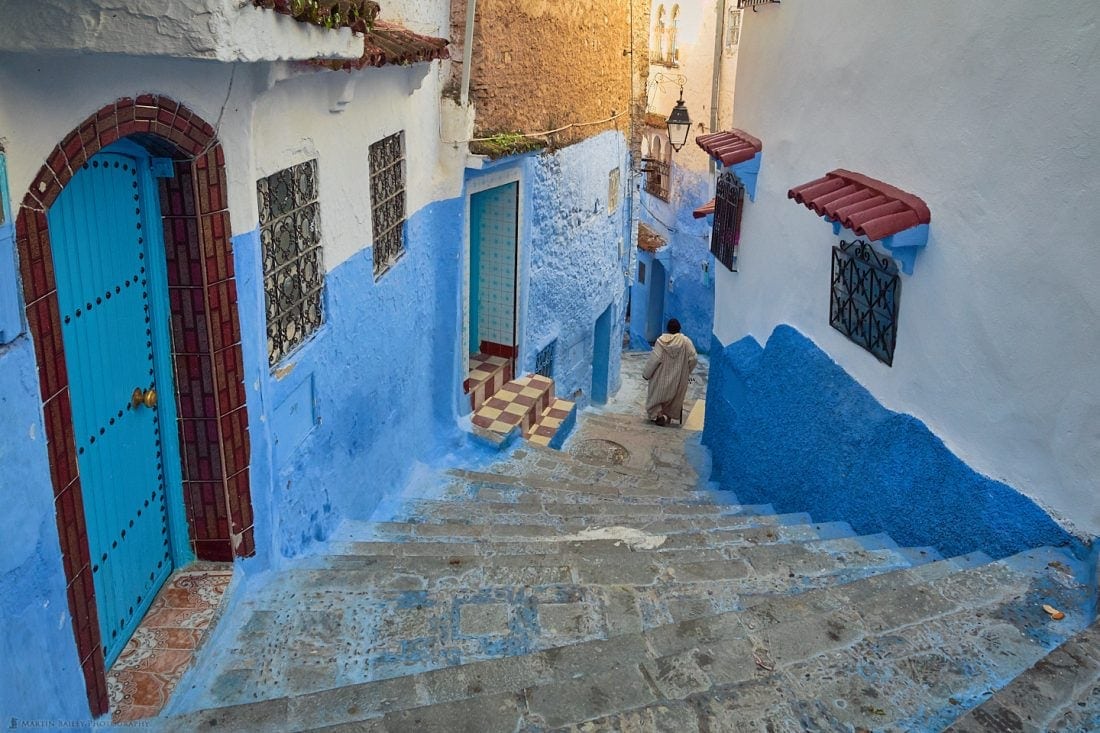 Winding Steps of Chefchaouen