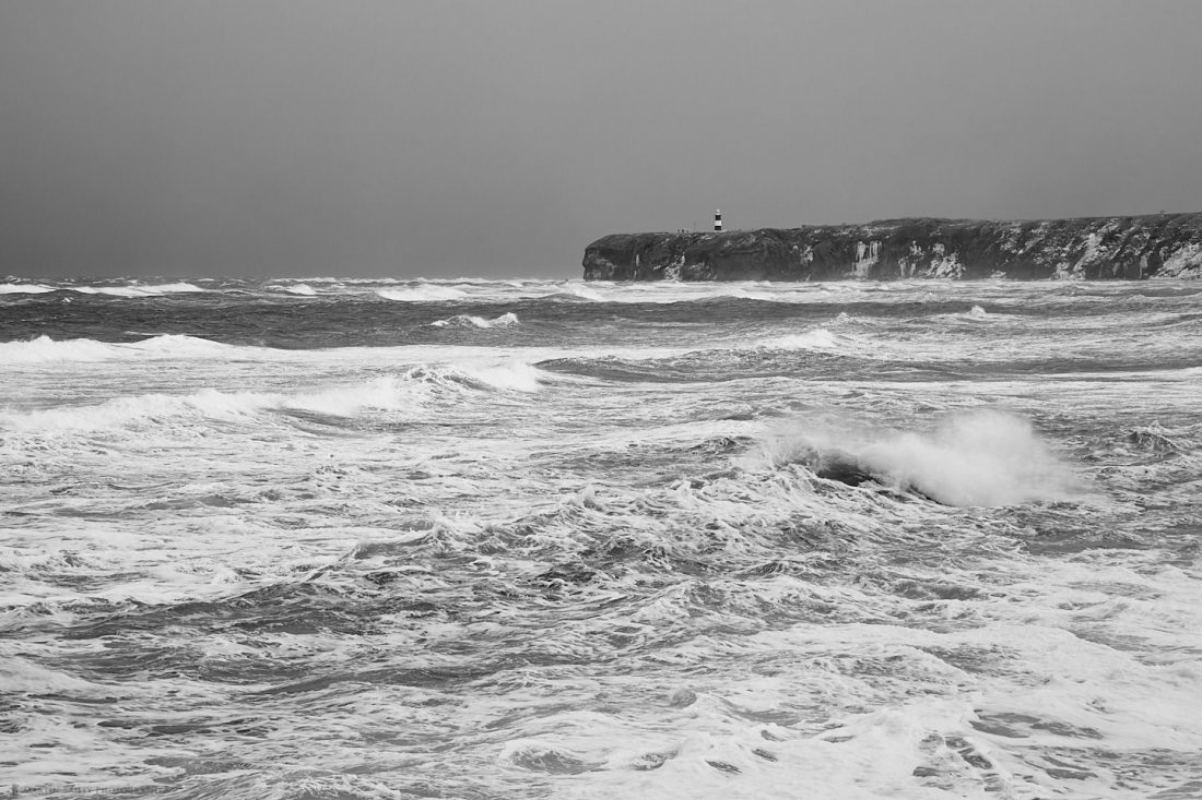 Notoro Lighthouse and Okhotsk Sea