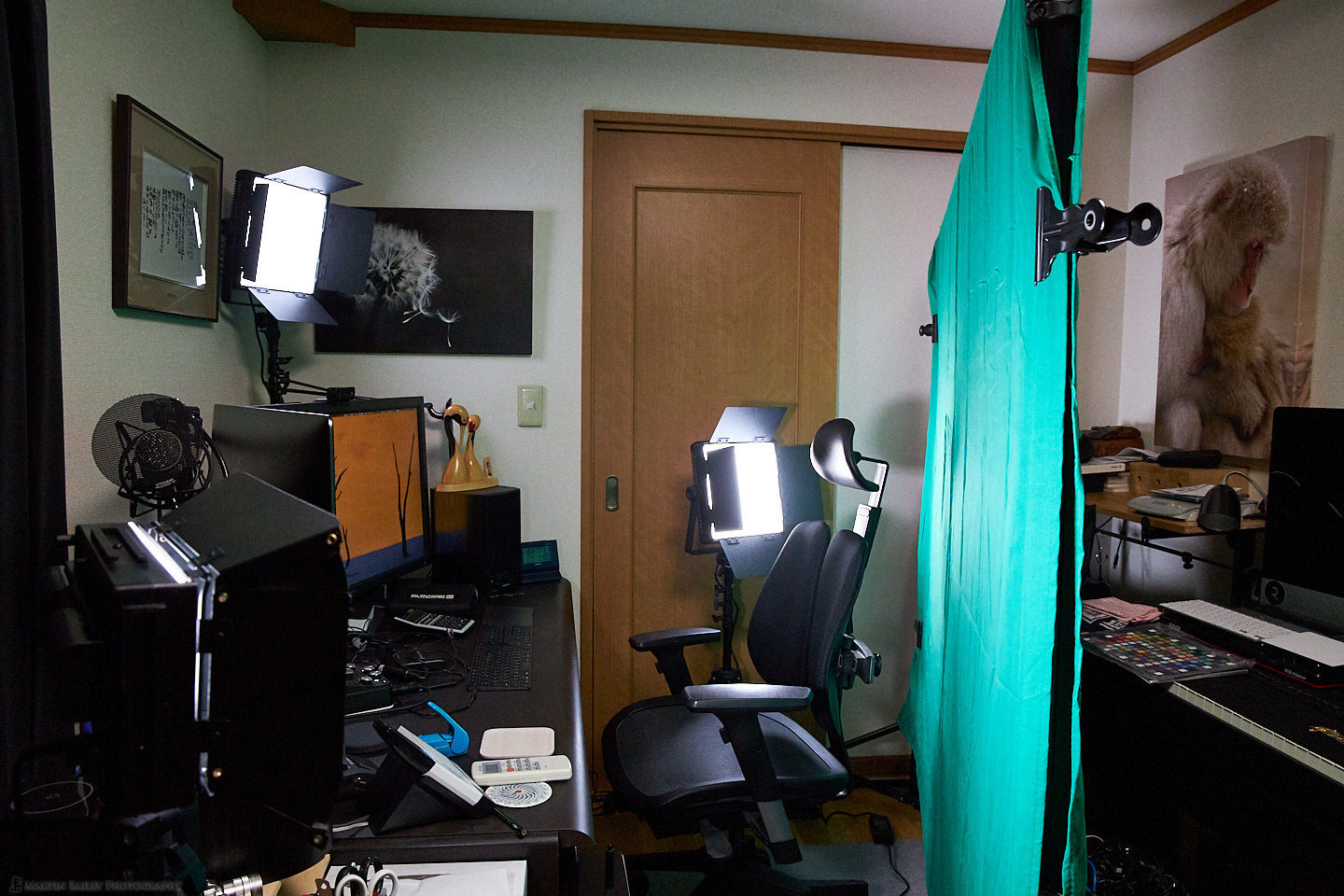 Green Screen Setup