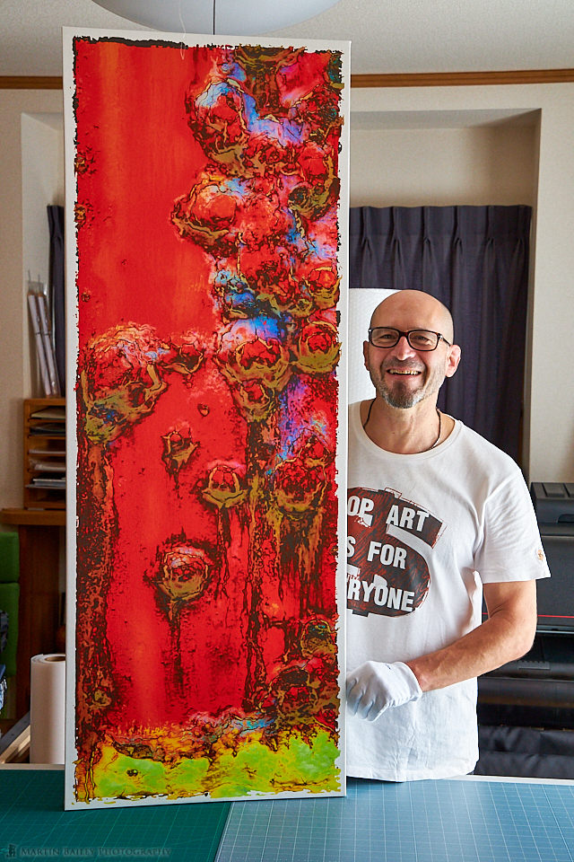 Jack Durner Smiling with Prints