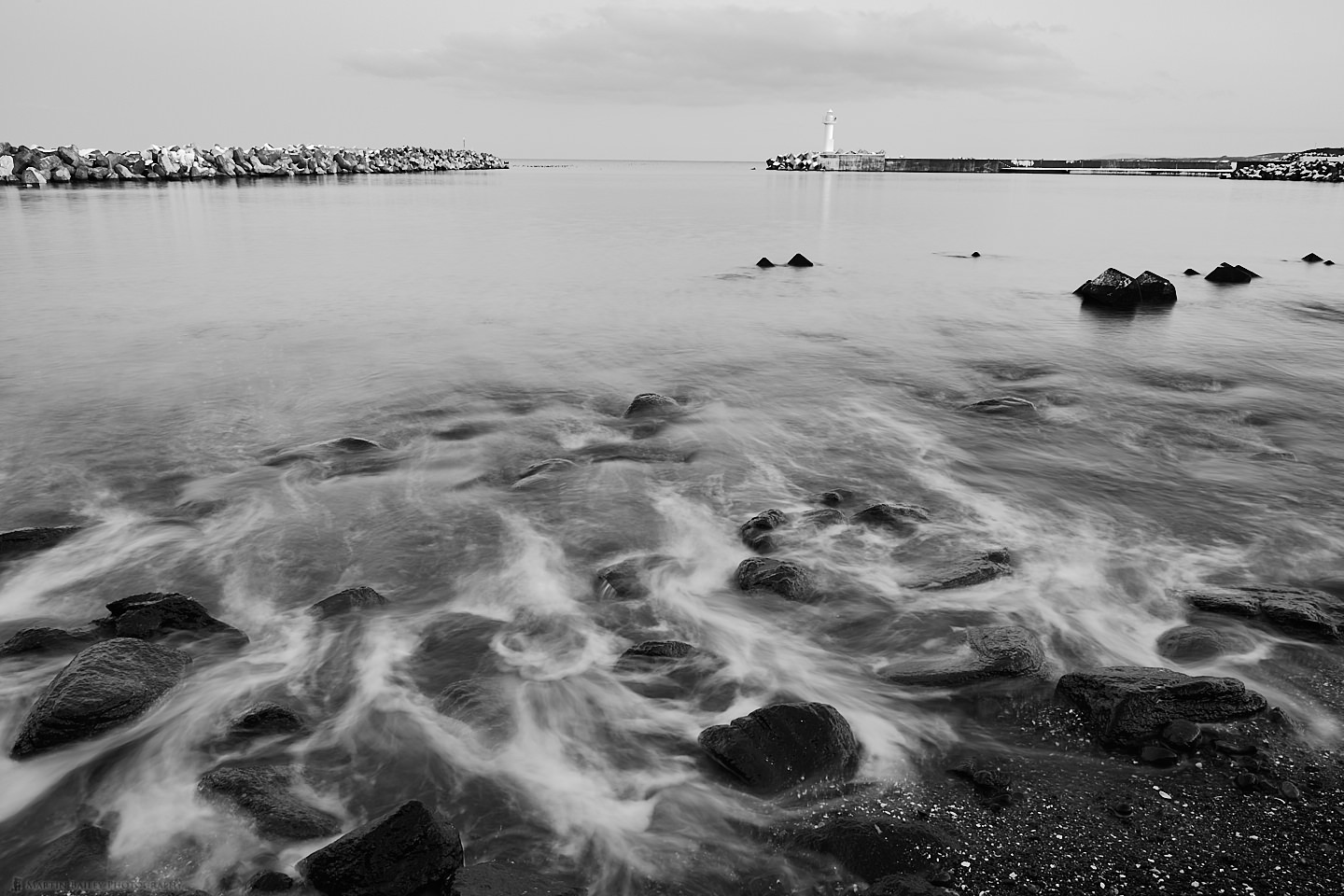 Sawaki Port Rocks and Sea