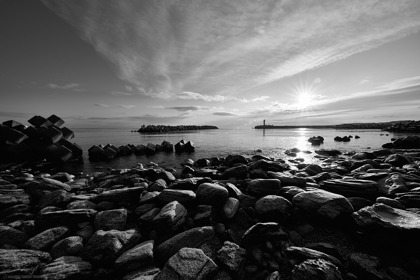 Sawaki Port at Sunrise