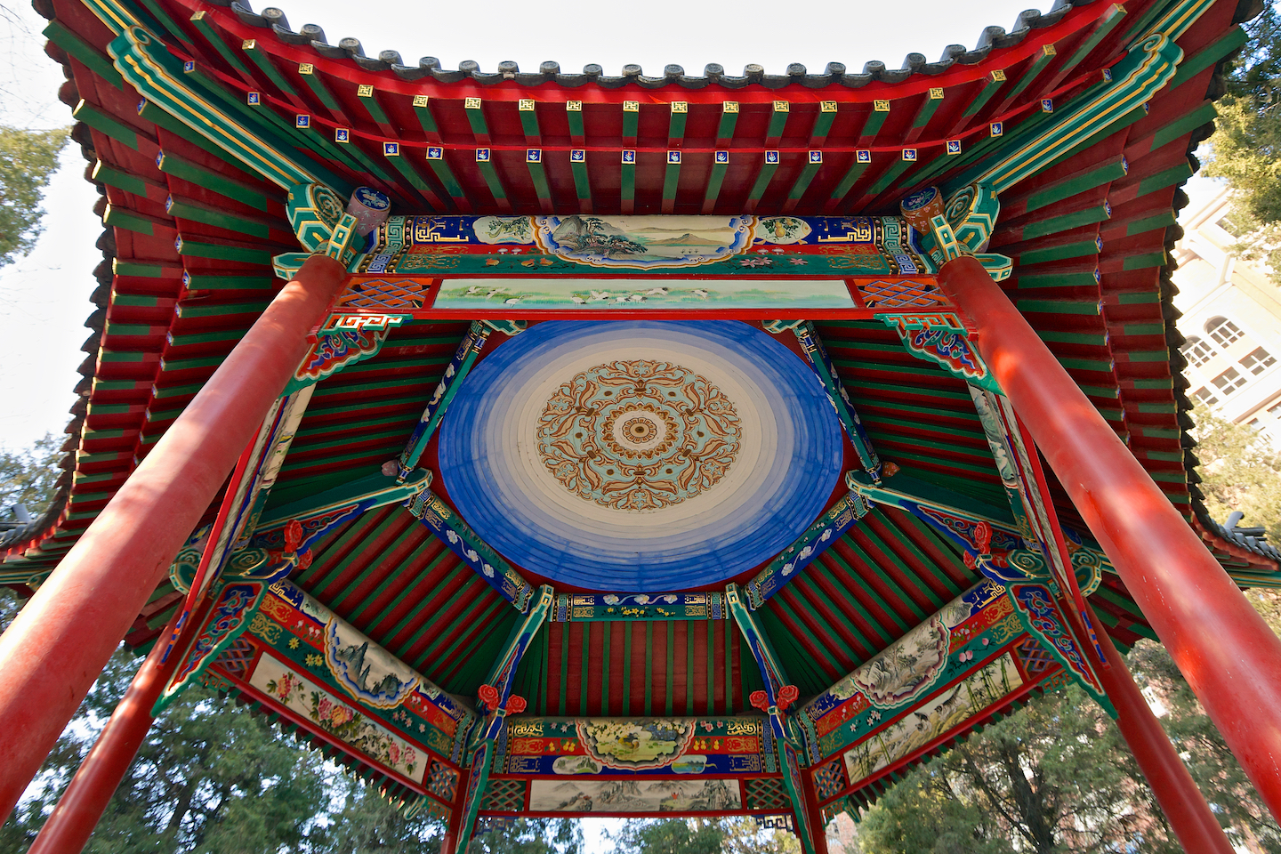 Pavilion (Tingzi) In Victoria Park