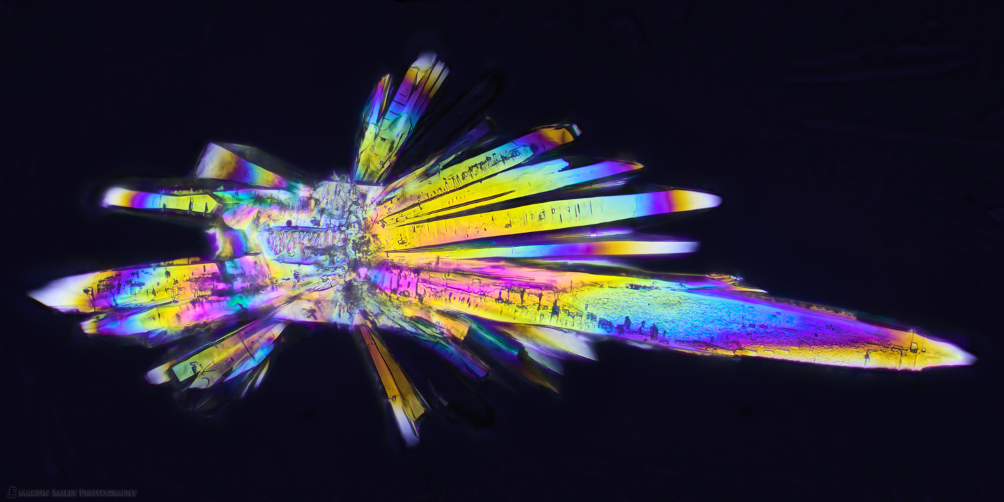 Sodium Sulfite Crystals (Polarized 100X 22 frms)