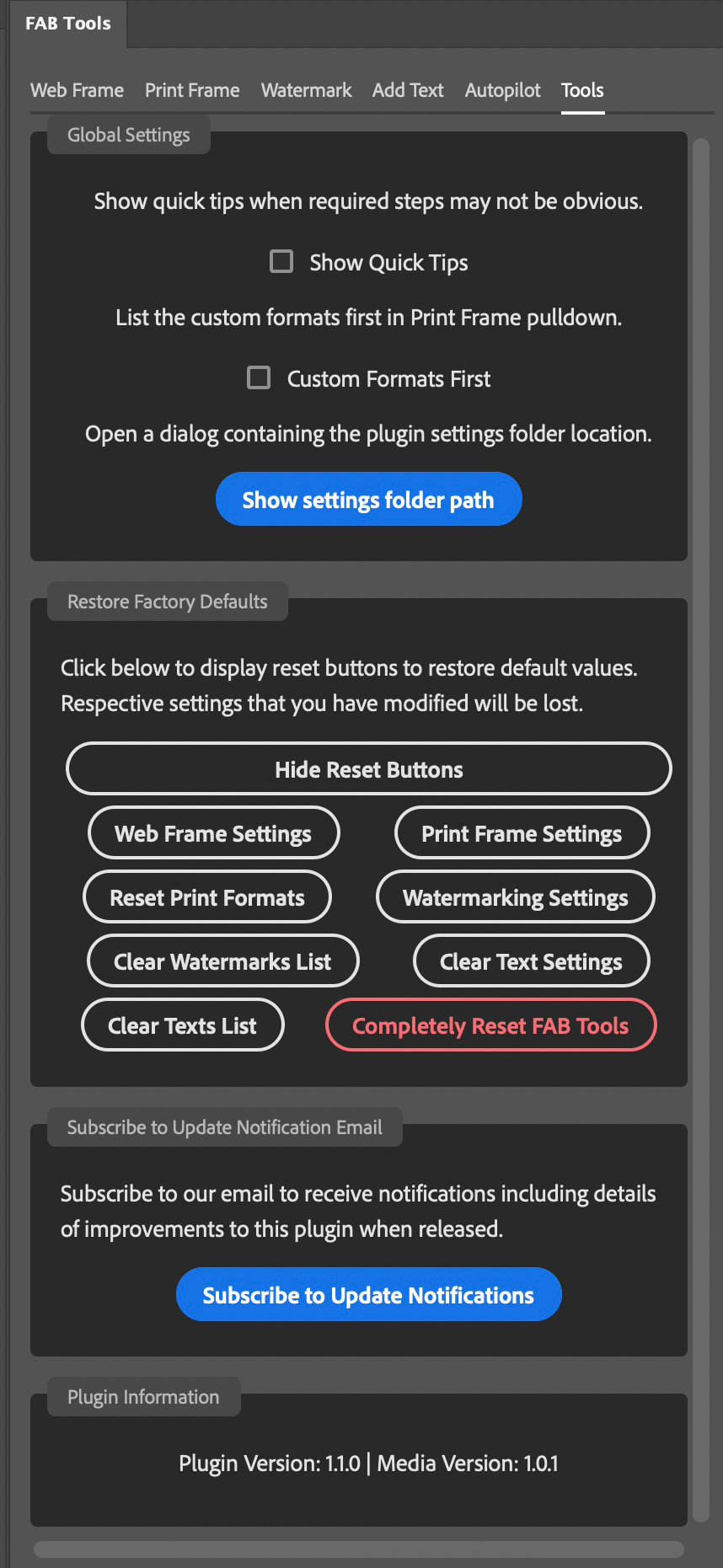 Tools Module